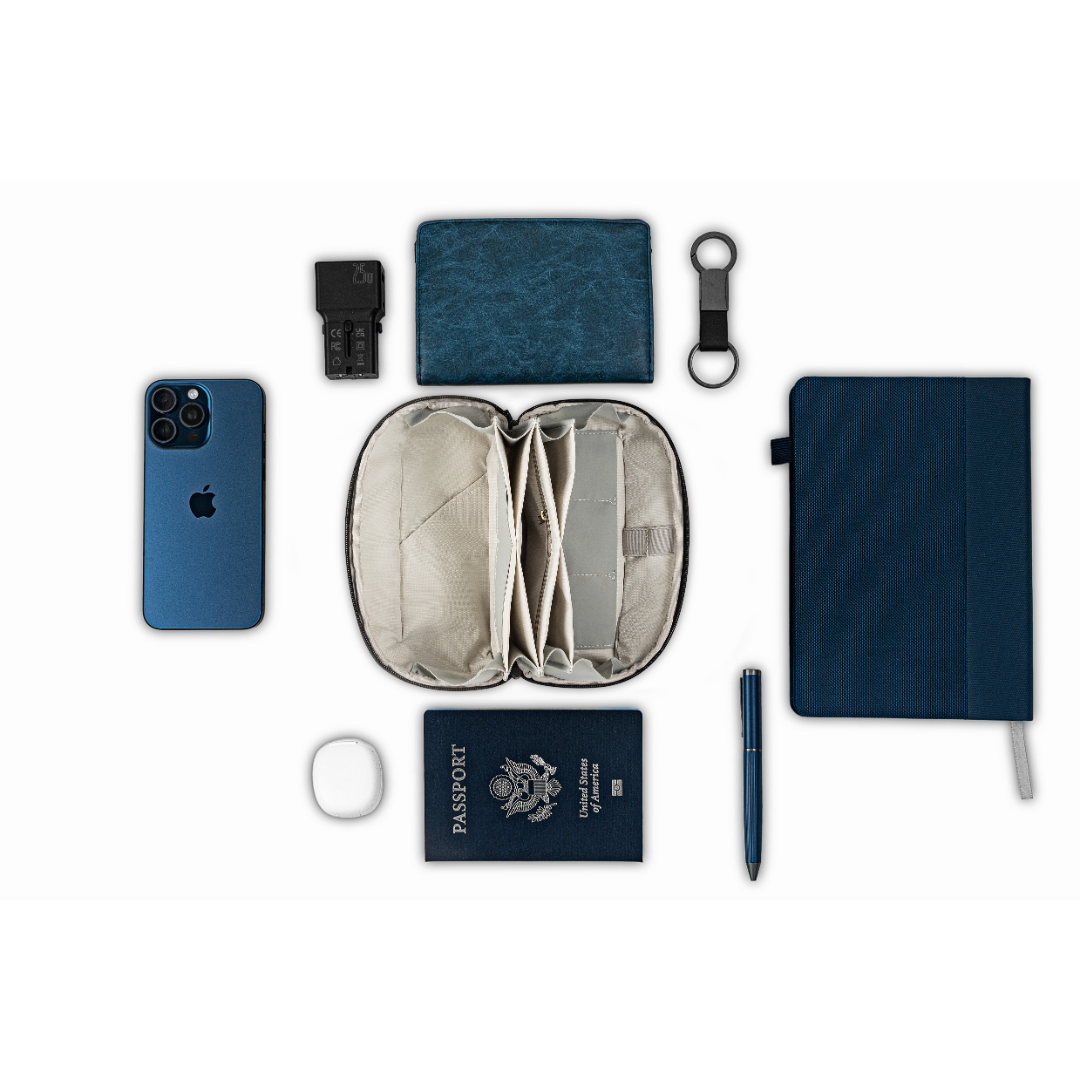 O-Elite Black Waterproof Electronics Organizer Bag - Image 39