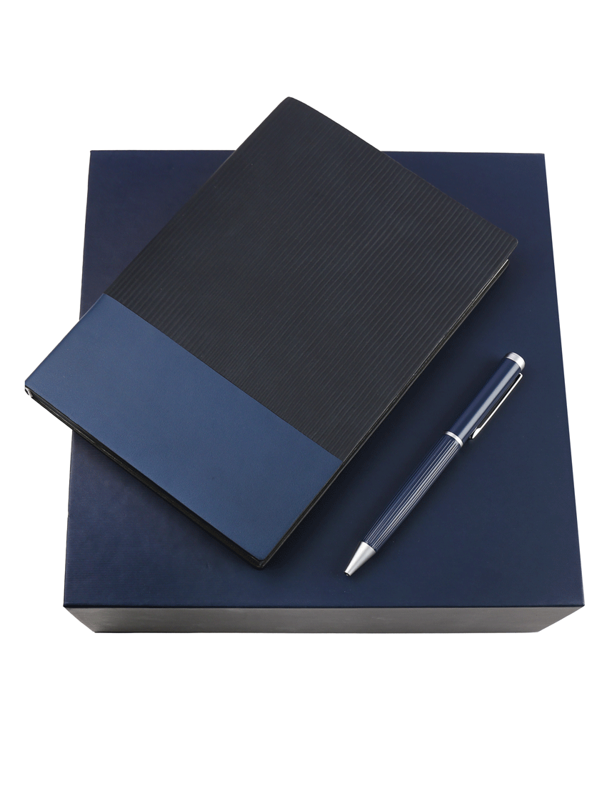 AGENDA WELCOME SET - Complete Corporate Gift Set with Notebook, Pen, RFID Holder & Flask - Image 7