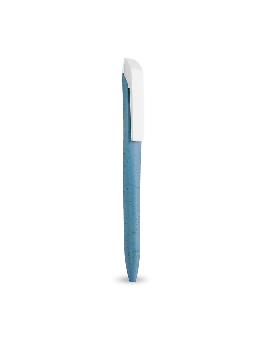 WHEATY PEN - Eco-Friendly Push Pen Made from Wheat Material with Blue Ink - Image 4