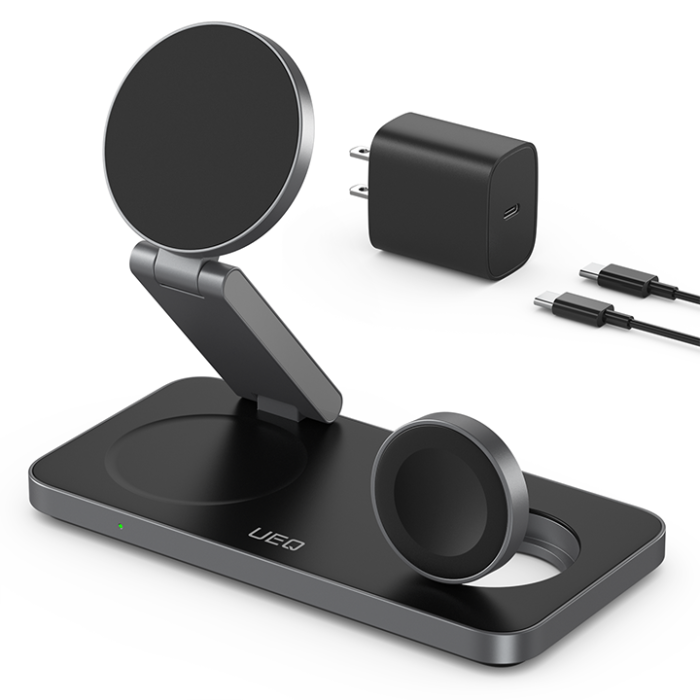 FOLDY - Compact 3-in-1 MagSafe Charger