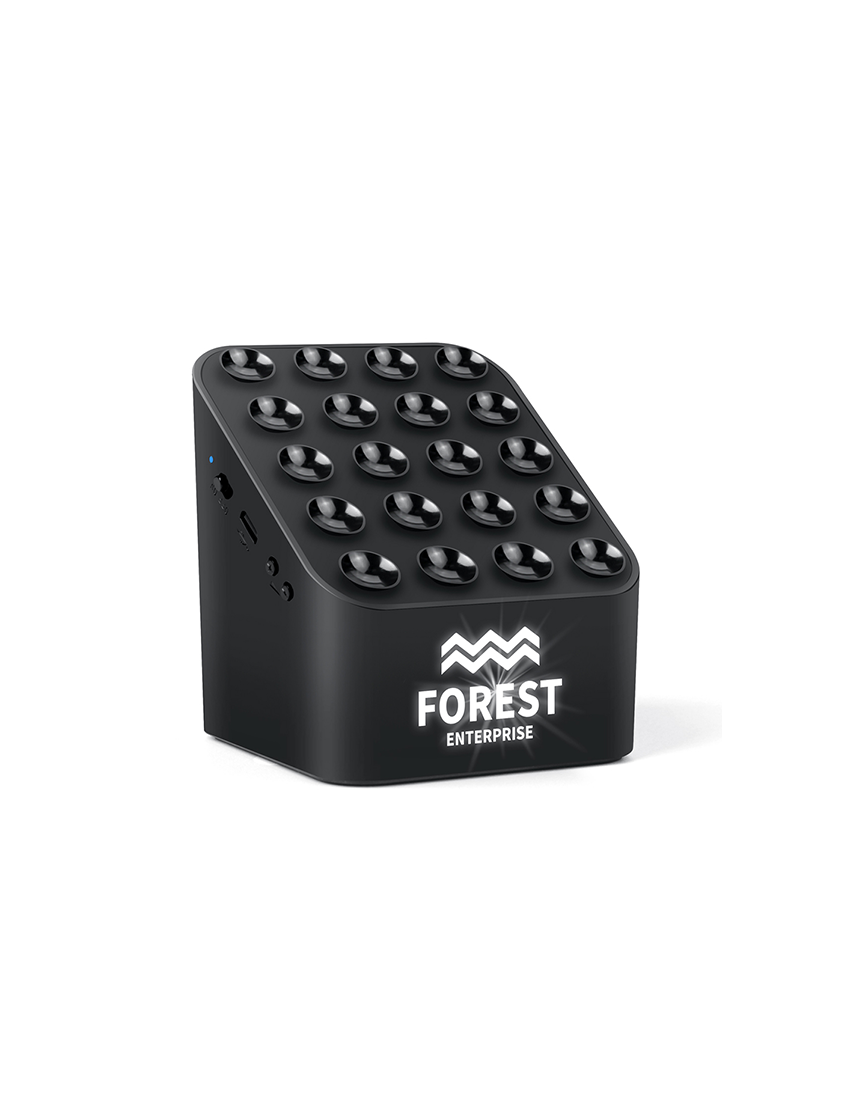 LIGHT UP SPEAKER - 3W Bluetooth Speaker with 10W Wireless Charger and Customizable Logo - Image 3