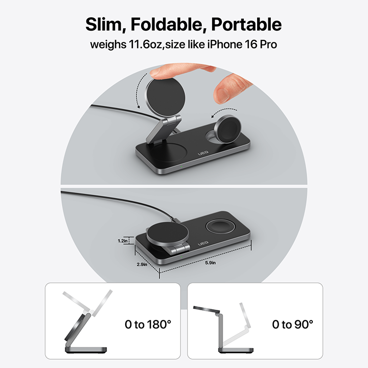 FOLDY - Compact 3-in-1 MagSafe Charger - Image 5