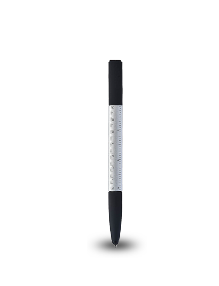 6-in-1 PEN - Versatile Multi-Functional Twist Pen with Touch Stylus, Ruler - Image 2