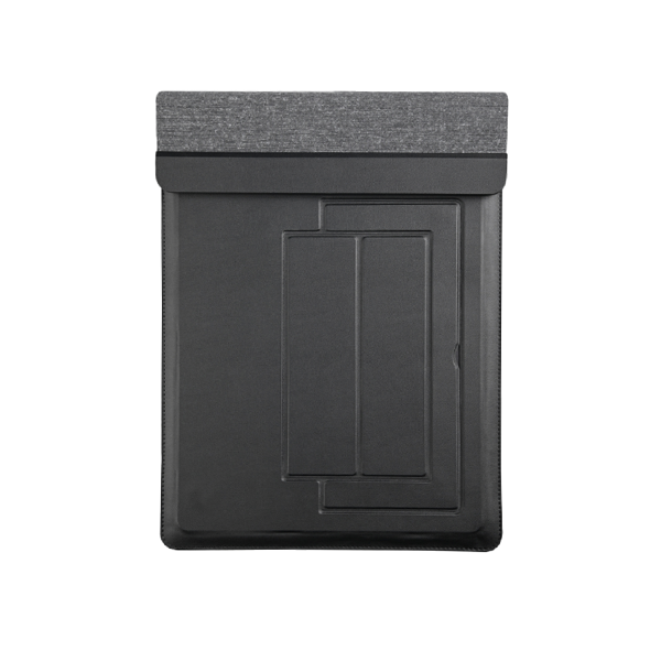 LAP-HOLD Dark Grey - Multifunctional Laptop Sleeve with 3-in-1 MagSafe Charger - Image 4