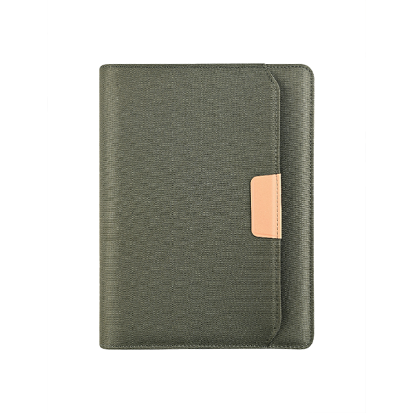 RPET B5 Portfolio - Notebook with Document Organizer and Zipper Closure - Image 5