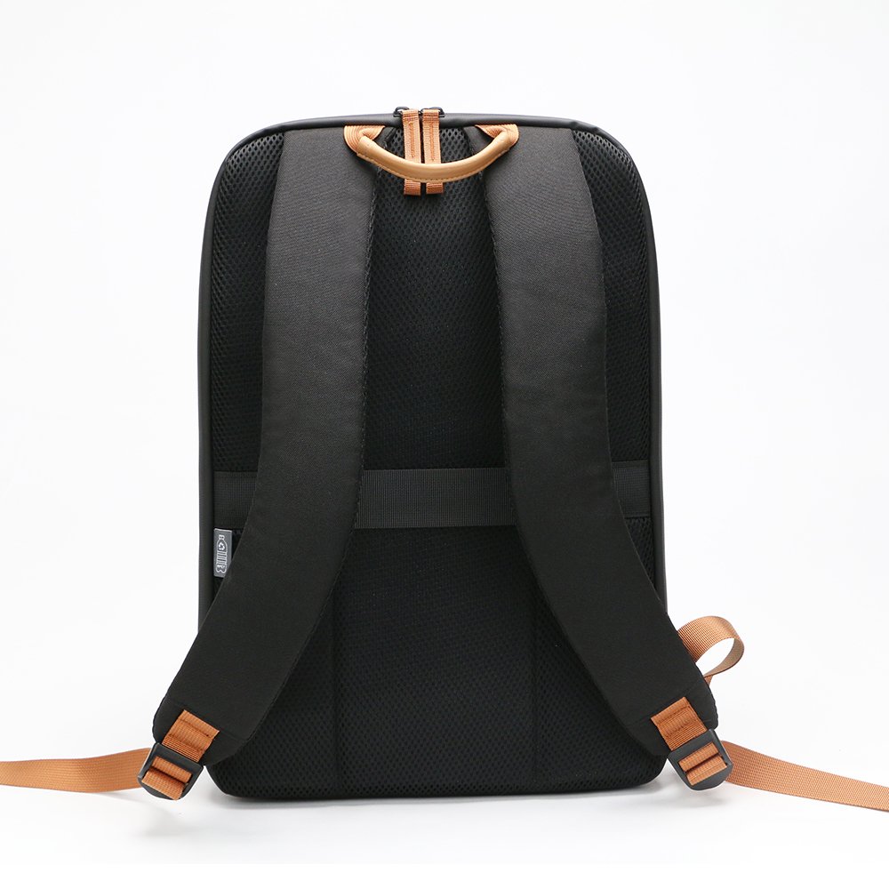 RPET BUSINESS PRO – Sleek Waterproof RPET Backpack with Padded 16” Laptop Compartment & Breathable Straps - Image 3