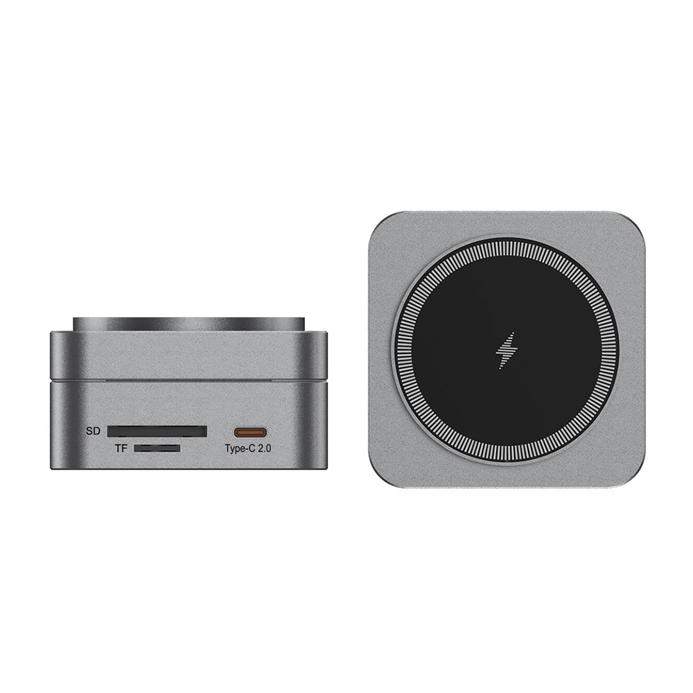 10n1 HUBMAX – Gunmetal 10-in-1 High-Capacity Charging Station with MagSafe Wireless & 100W Type-C Power - Image 8