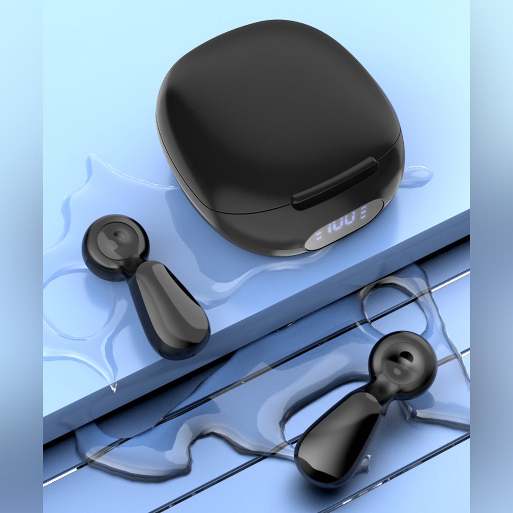 BUDSY – Compact TWS Bluetooth 5.4 Earbuds with 13mm Stereo Speakers, Touch Controls & Digital Battery Display - Image 3