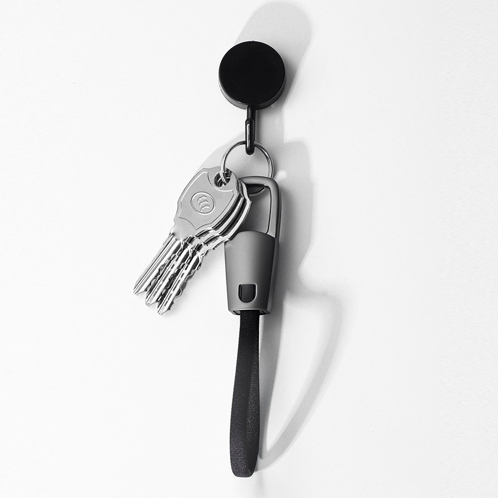 KEYHOLE – Compact Zinc Alloy USB-C to USB-C Cable with 60W Fast Charging, Data Transfer & Stylish Keychain Design - Image 3
