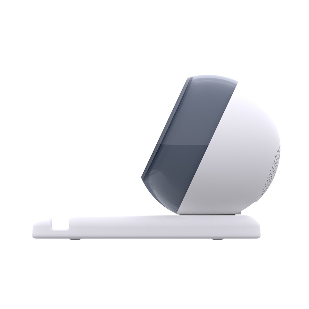 LUNA – Multifunctional Bluetooth Speaker with JL 5.3 Chip, RGB Ambient Light, Alarm Clock & Phone Stand - Image 4