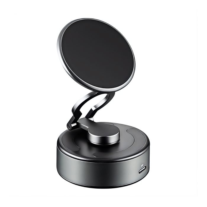 SUCTION PRO – Compact Multi-Scenario Magnetic Vacuum Holder with 360° Rotation & Triple Folding Design