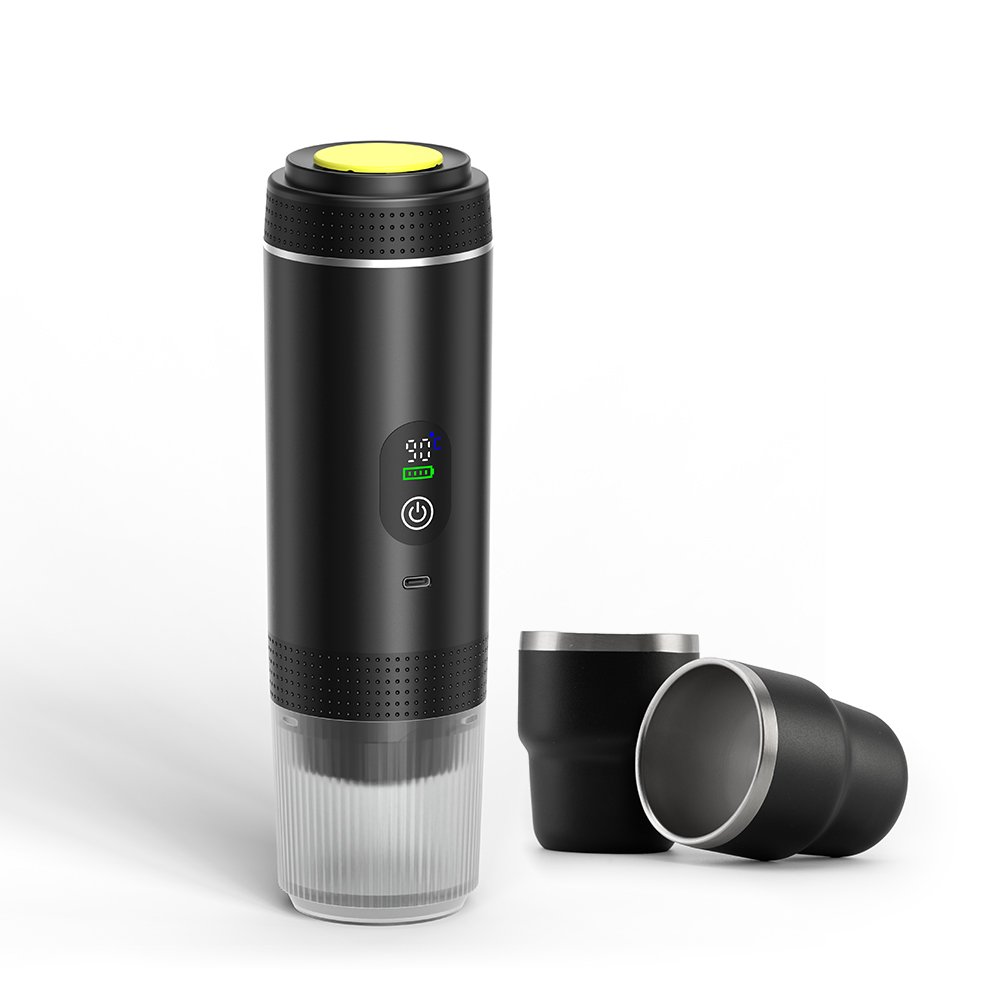 ESPRESSO-GO-SET – Compact 3-in-1 Coffee Maker with Battery Power, Dual Brew Modes & Dual Espresso Cups for On-the-Go Brewing - Image 5