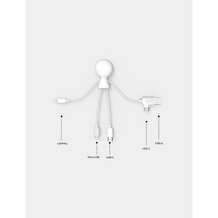 MR. BIO SMART CABLE - Eco-Friendly Multi-Connector Charging Cable with NFC Functionality - Image 2