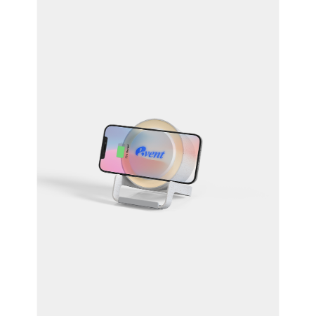 NIGHT LIGHT SPEAKER - Wheat - Eco-Friendly Bluetooth Speaker with Wireless Charging - Image 5