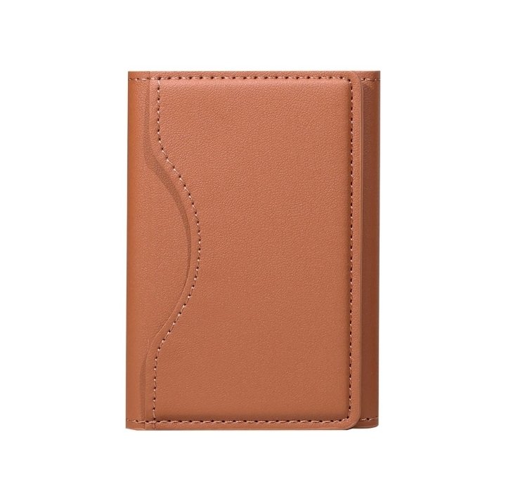 Slim PU Leather MagSafe Card Holder