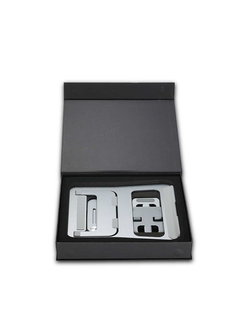 ALU TECH SET - Modern Aluminium Gadget Accessories for Enhanced Productivity