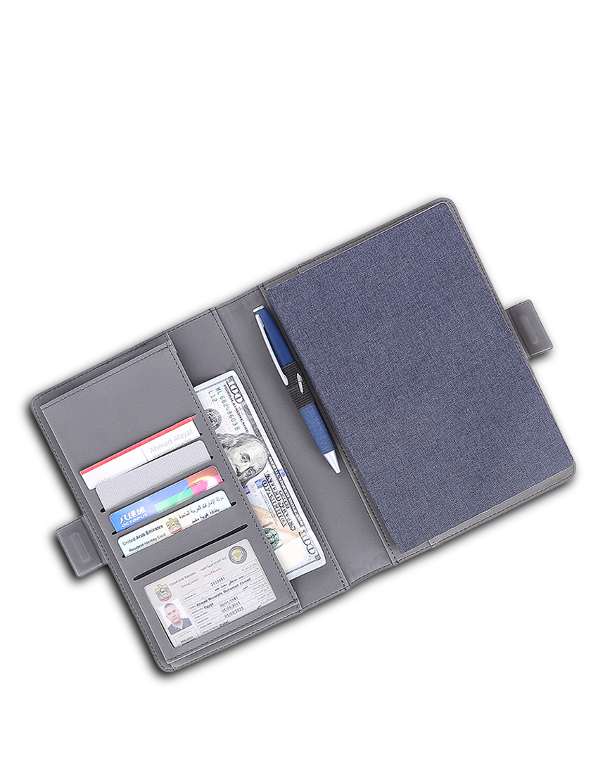 CHARGE NOTE - A5 Wireless Charger Notebook with NFC Technology and 5000mAh Power Bank - Image 2