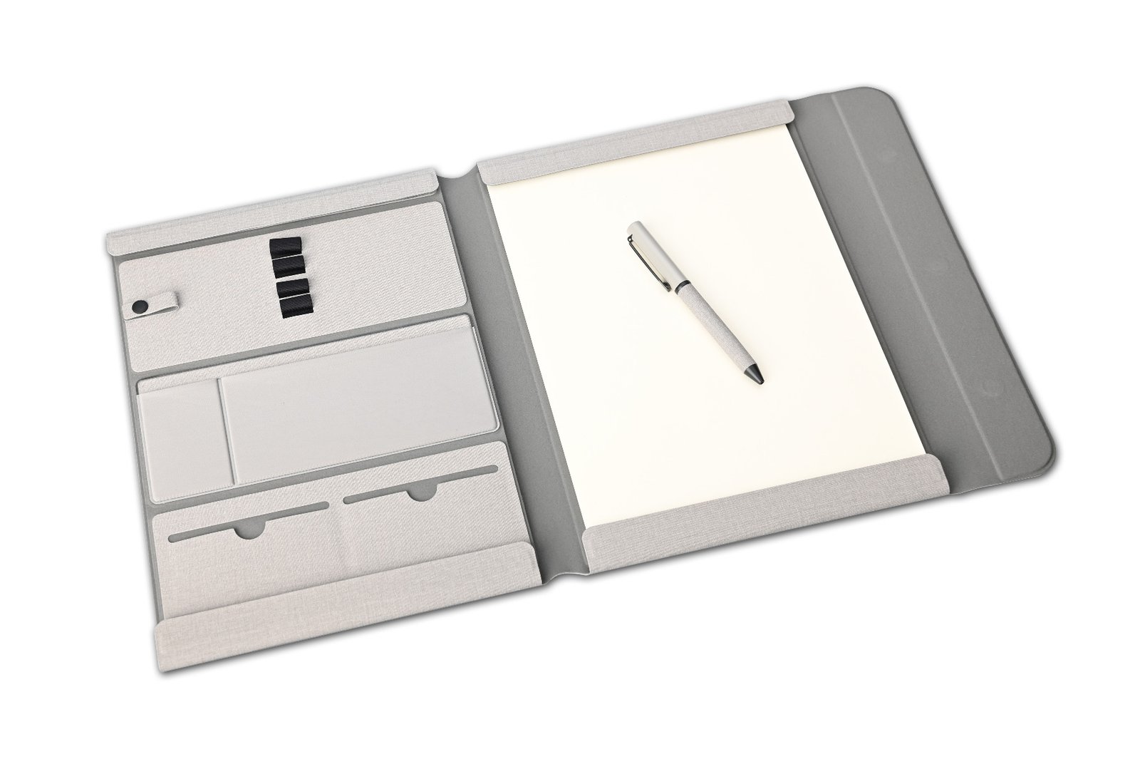 MODULAR PORTFOLIO - A4 PU Portfolio with Detachable Organizer and Magnetic Closure - Image 6