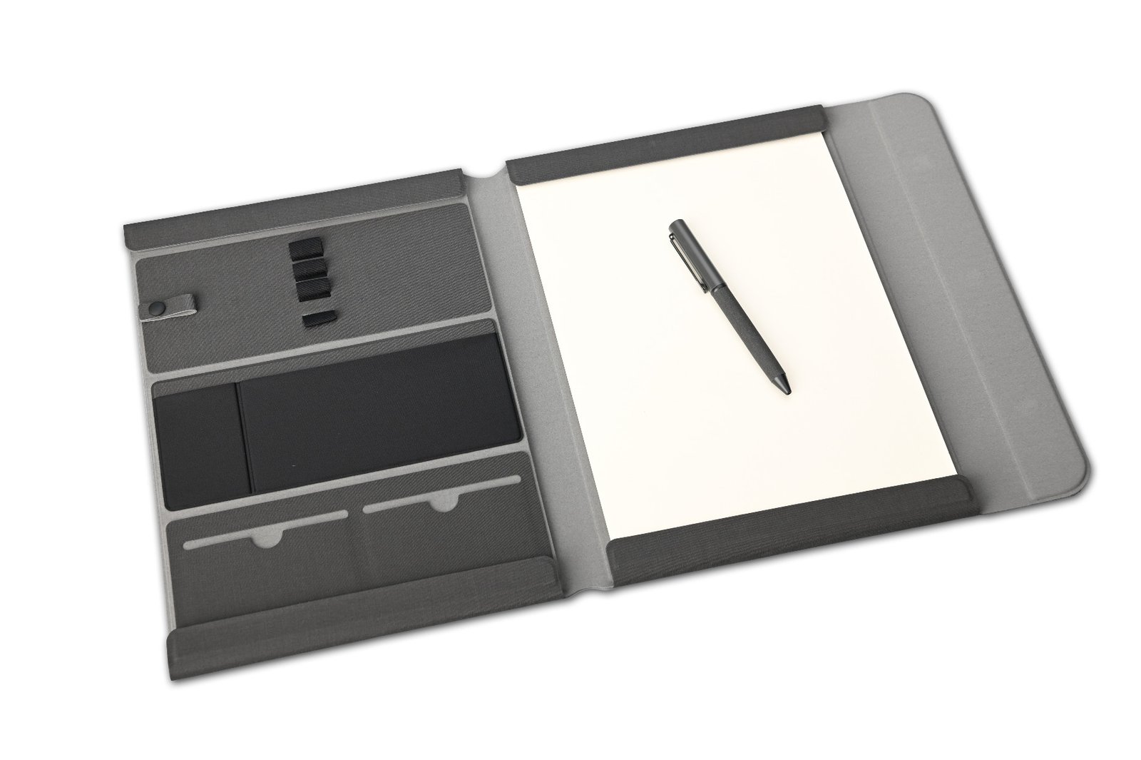 MODULAR PORTFOLIO - A4 PU Portfolio with Detachable Organizer and Magnetic Closure - Image 5