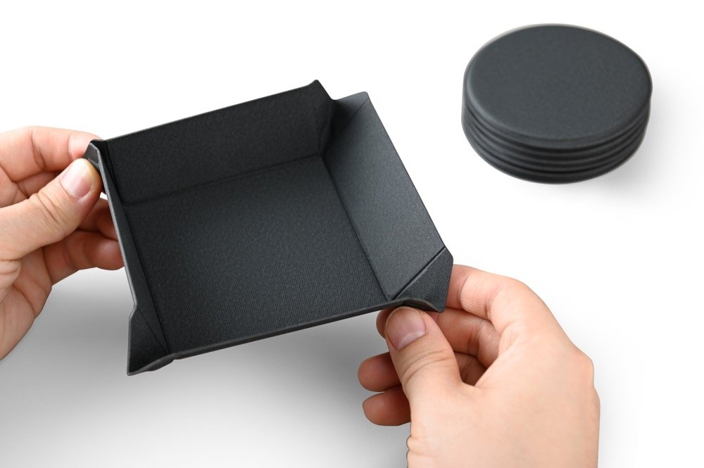 TRAY COASTER - Eco-Friendly Coasters with Stylish Storage Tray - Image 4