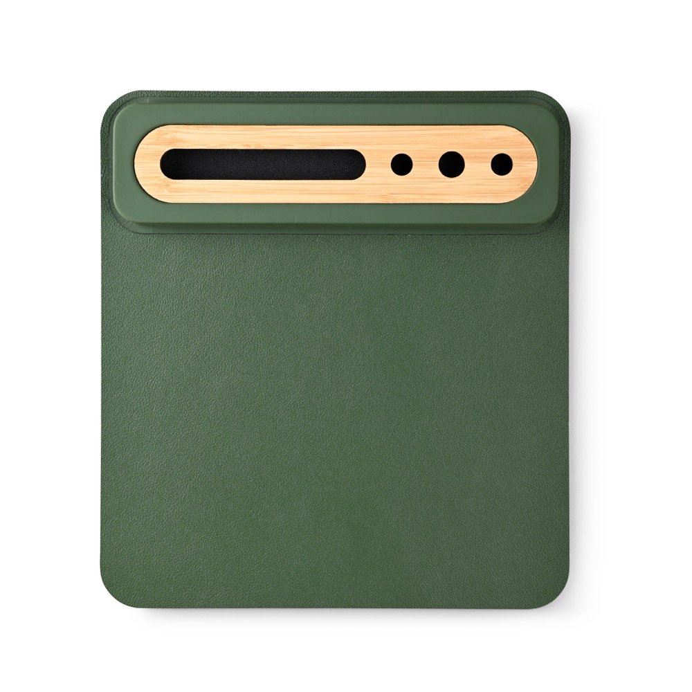 SOFTI MOUSEPAD - Eco-Friendly Foldable Mousepad with Bamboo Organizer for Phones and Pens - Image 10