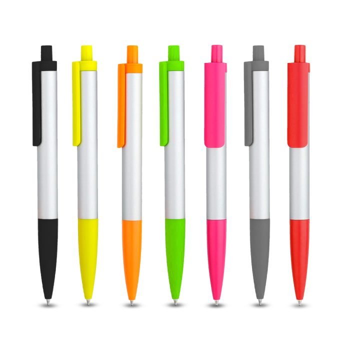 ALUMINUM PEN - Sleek Push-Type Ballpen with Blue Ink and Durable Design