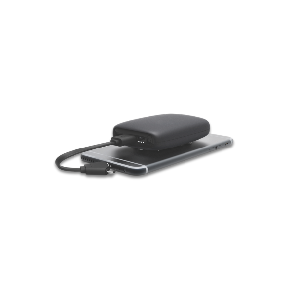 SQUID MAX LIGHT UP - Powerful 7500mAh Wireless Power Bank with LED Logo Display - Image 2
