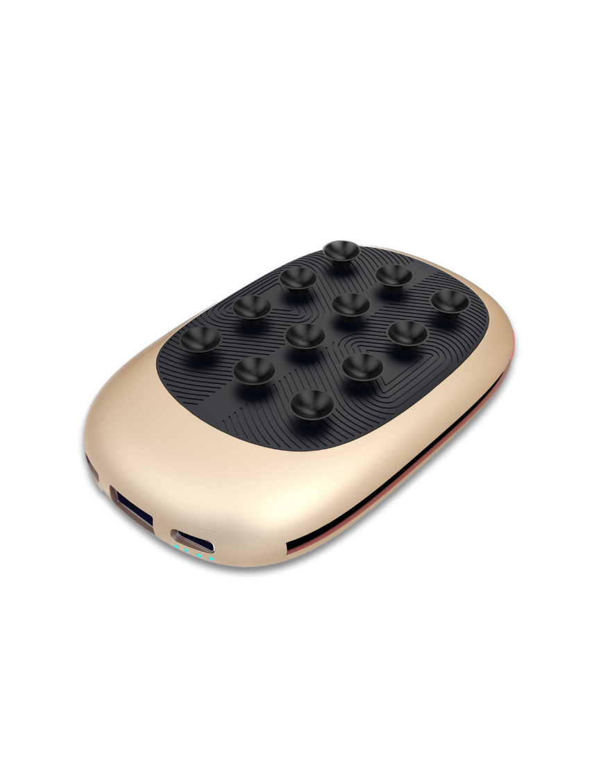 POWER GO - 8,000mAh Wireless Power Bank with Multi-Charging Cables and Light-Up Feature - Image 2
