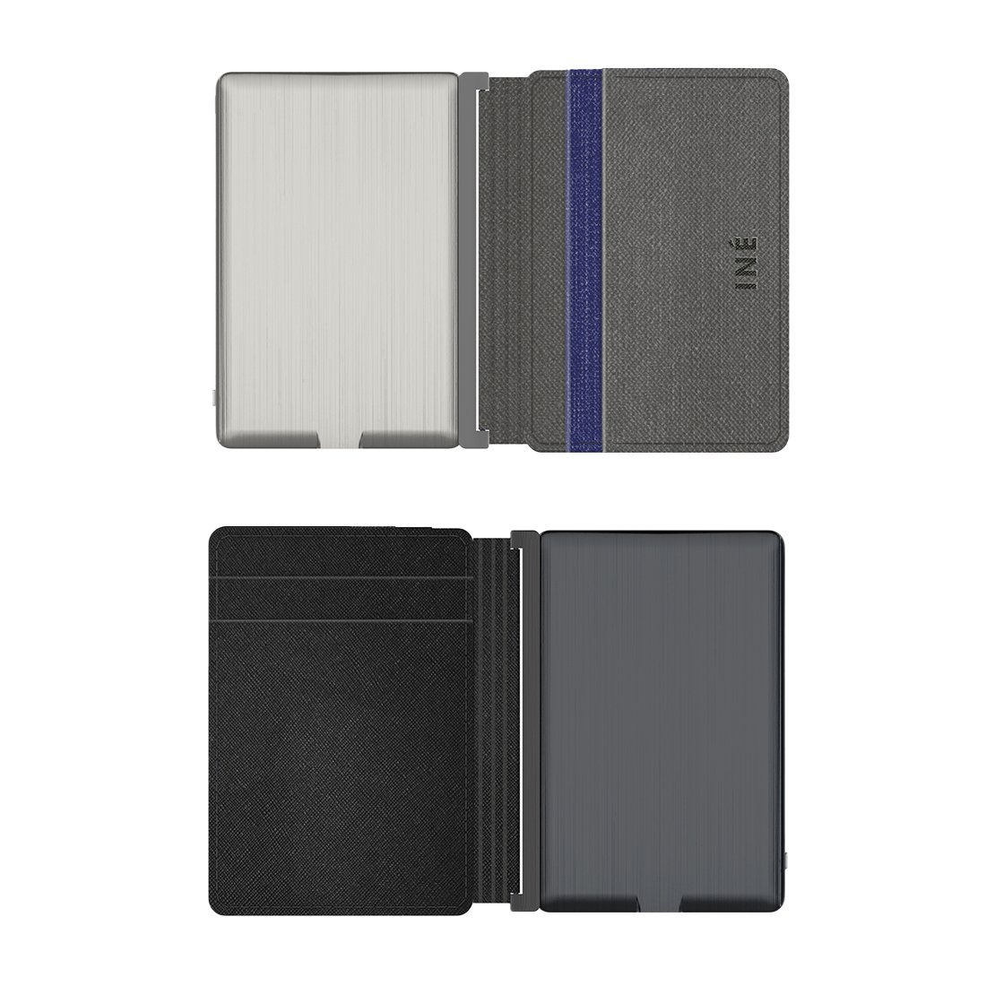 INE WALLET - Stylish Genuine Leather Wallet with Built-in 3,000mAh Battery and RFID Protection