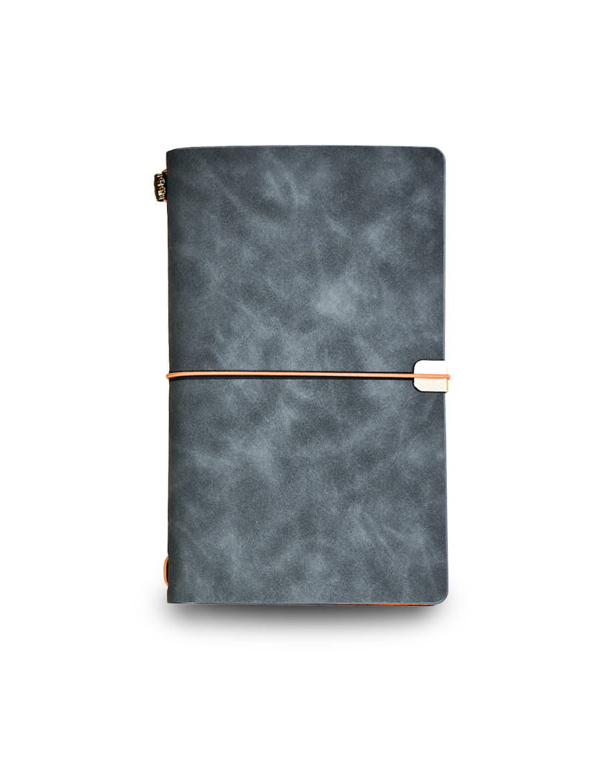 TWIN NOTE - A5 Dual Notebook Set with Soft PU Cover and Elastic Closure - Image 5