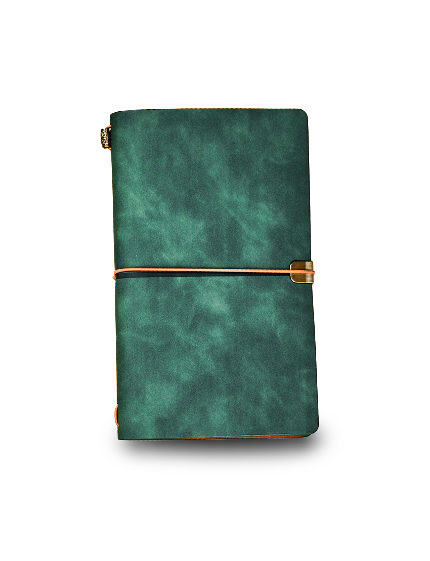TWIN NOTE - A5 Dual Notebook Set with Soft PU Cover and Elastic Closure - Image 4