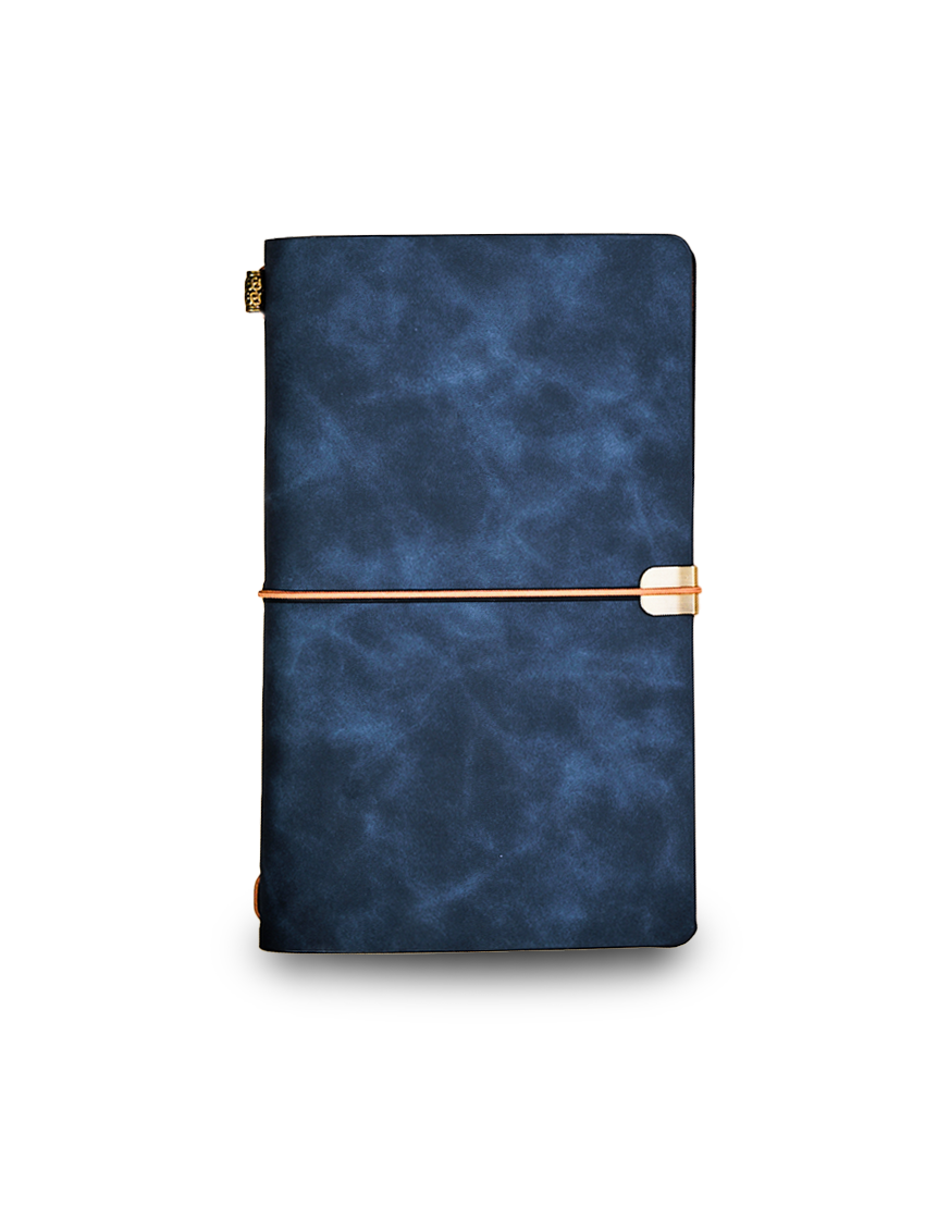 TWIN NOTE - A5 Dual Notebook Set with Soft PU Cover and Elastic Closure - Image 2
