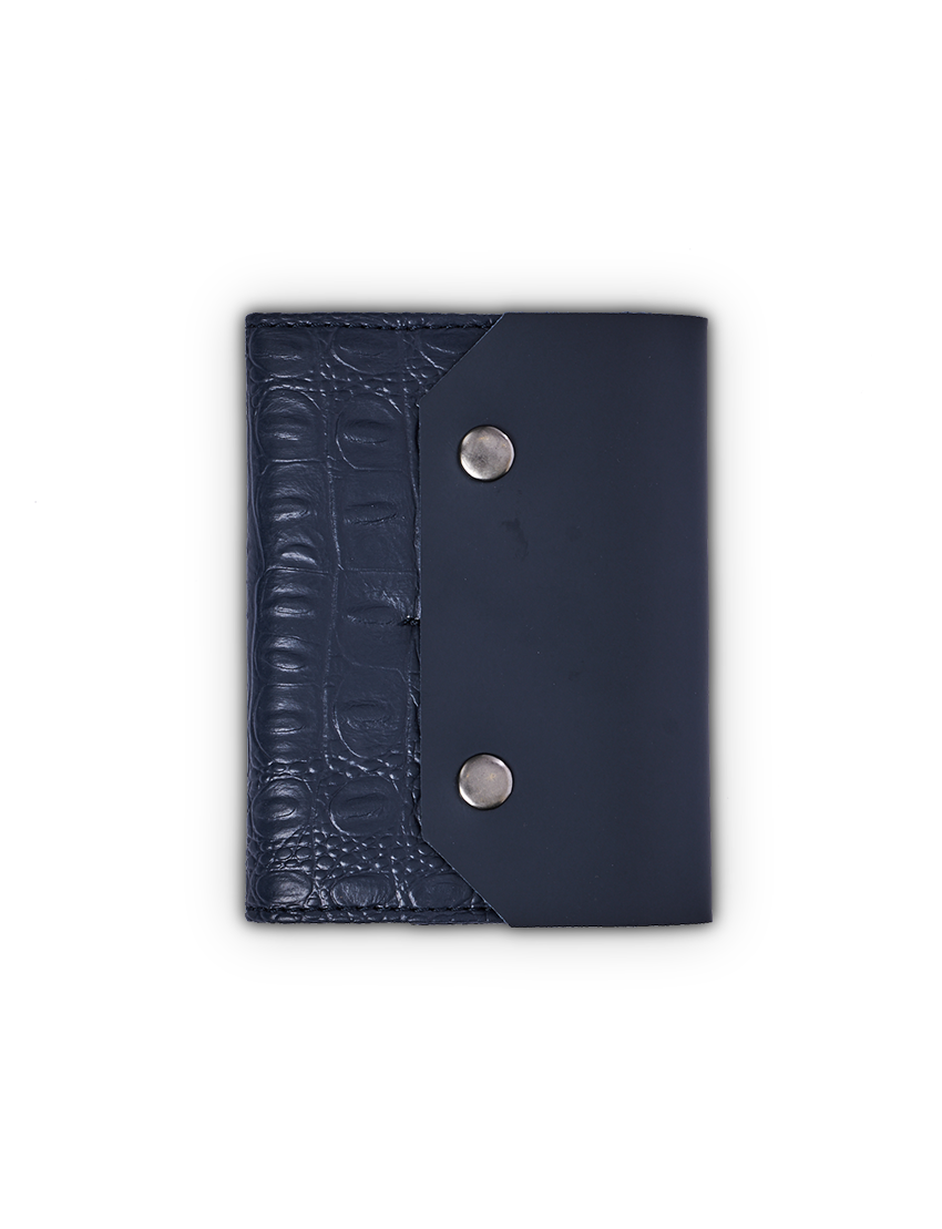 CROCO PASSPORT - Luxurious Crocodile Leatherette Passport Holder with Notepad - Image 4