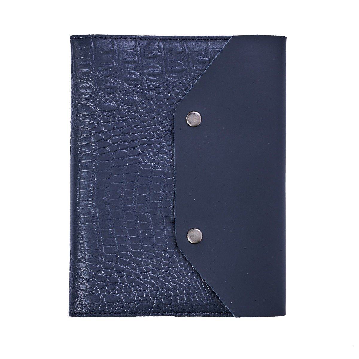 A5 CROCONOTE - Elegant Crocodile Leatherette A5 Notebook Organizer - Image 5