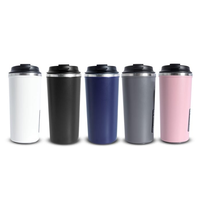 TALL SUCTION MUG - 500ml Double Wall Leak-Proof Mug for Hot and Cold Beverages