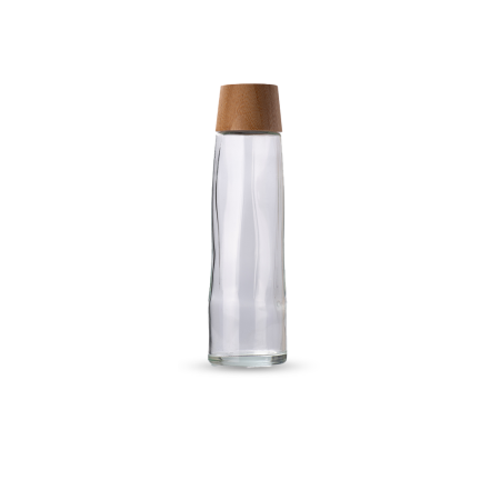 CALYPSO GLASS - Transparent 750ml with Bamboo Lid - Image 2