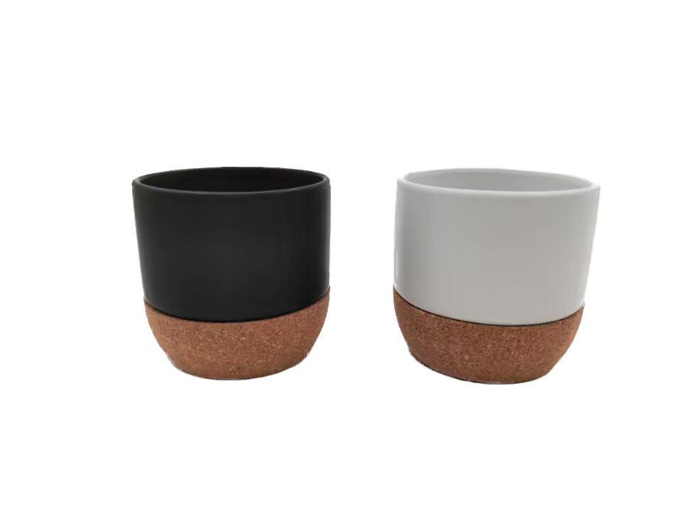 CORK MINICUP - 140ml Stoneware Espresso Cup with Cork Base for Sublimation Branding - Image 4