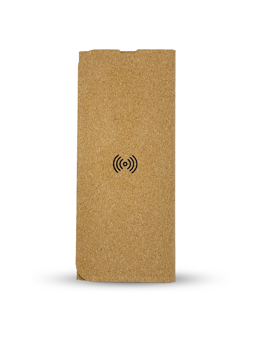 FOLDYCORK MOUSEPAD 10W - Foldable Cork Mouse Pad with Wireless Charger & Mobile Stand - Image 4