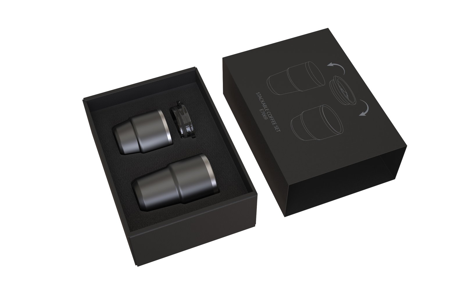 STACKABLE COFFEE SET - Image 9