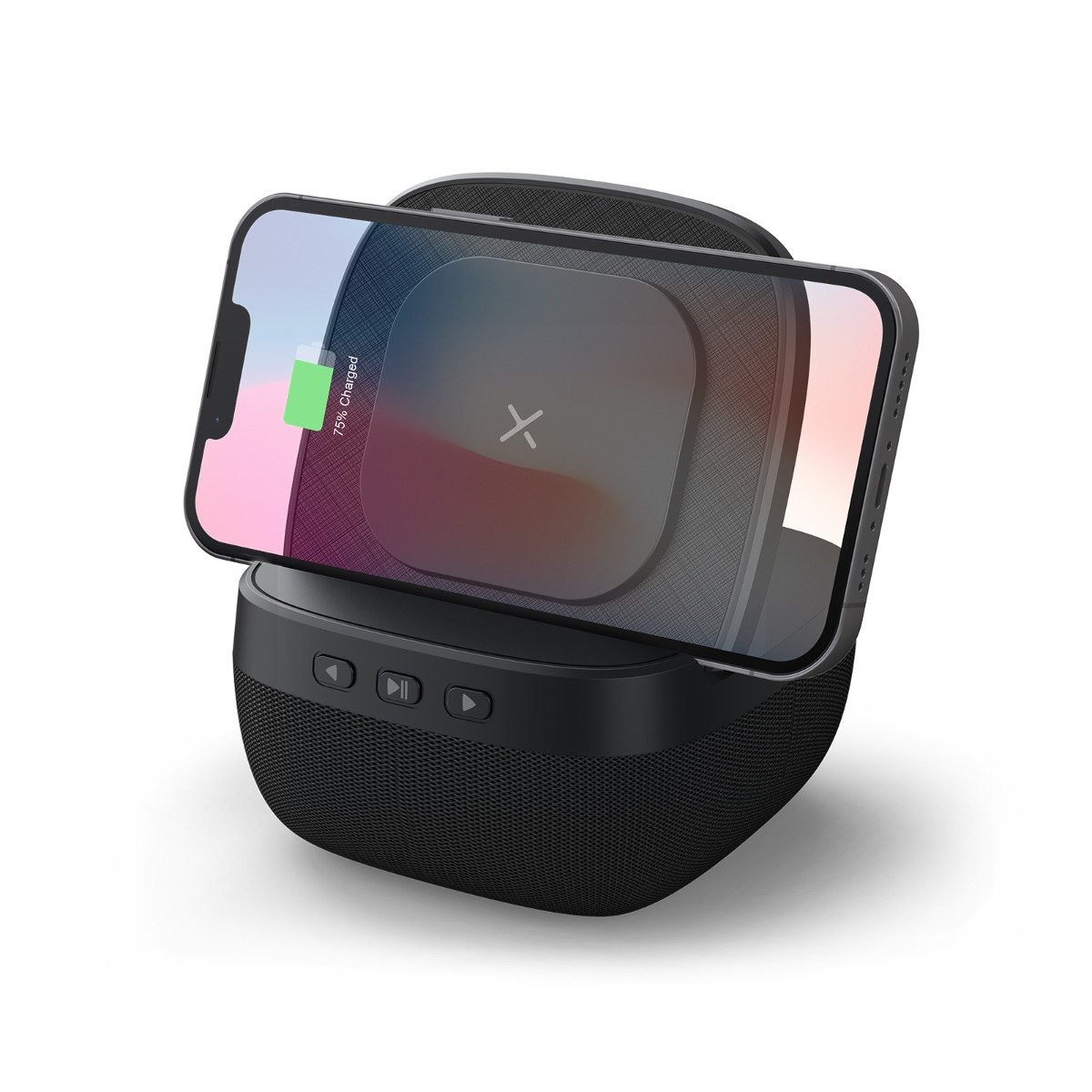 BOOM SOUND - Powerful 5W Speaker with 15W Wireless Charger and Light-Up Logo - Image 3