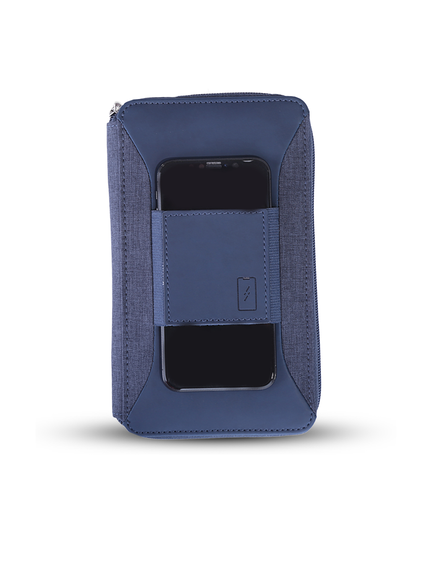 P-TRAVEL - RFID Protected Travel Wallet with Multiple Slots and Pen Holder - Image 5