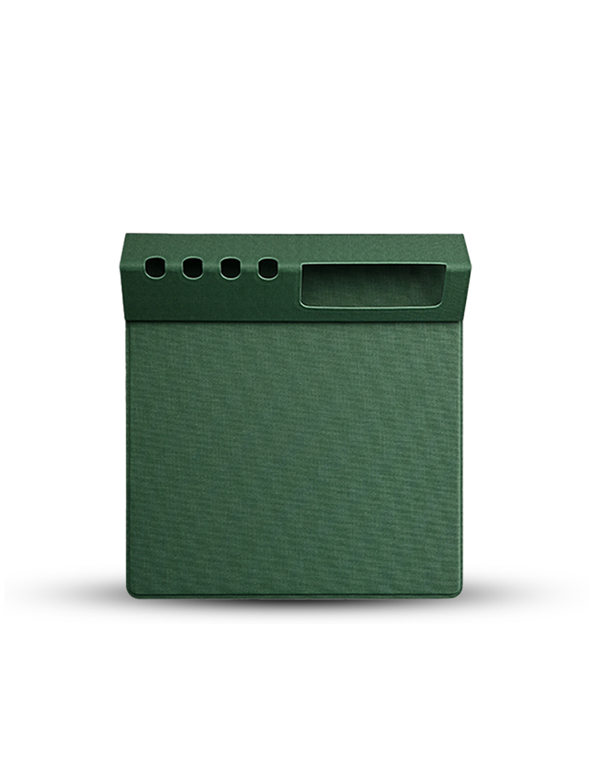 PAD ORGANIZER - Versatile Mouse Pad with Desktop Organizer for Pens and Business Cards - Image 4