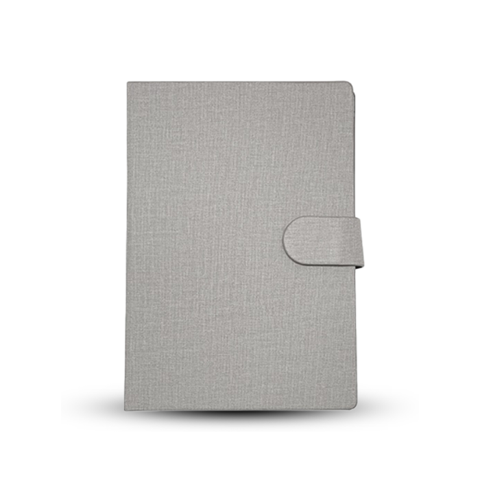 STATIONOTEBOOK - Stylish Stationery Notebook with Magnet Closure and Sticky Notes