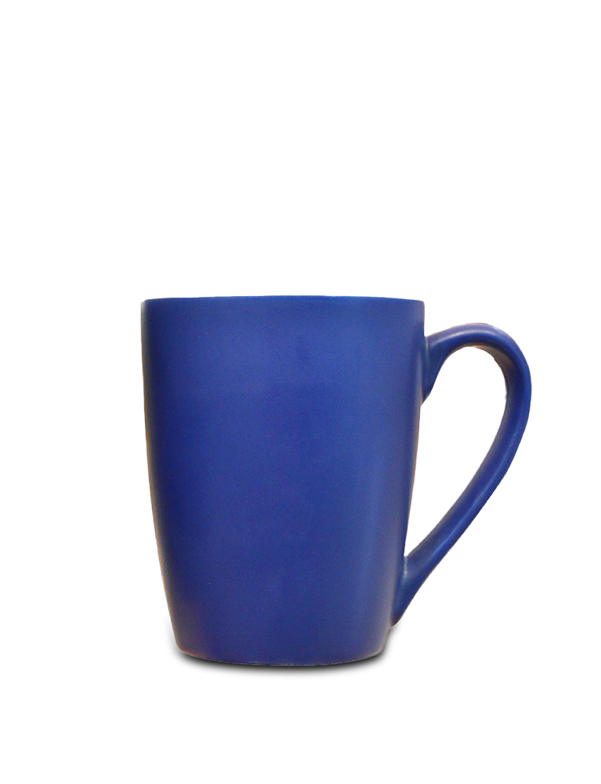 STONEWARE MUG - 12oz Two-Tone Ceramic Mug with Matte Exterior and Glossy Interior - Image 3