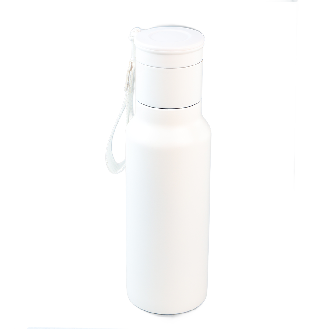 GAHWA GO SET – Travel-Ready 500ml Vacuum-Insulated Bottle & 90ml Stackable Espresso Cup with Silicone-Sealed Lid - Image 3