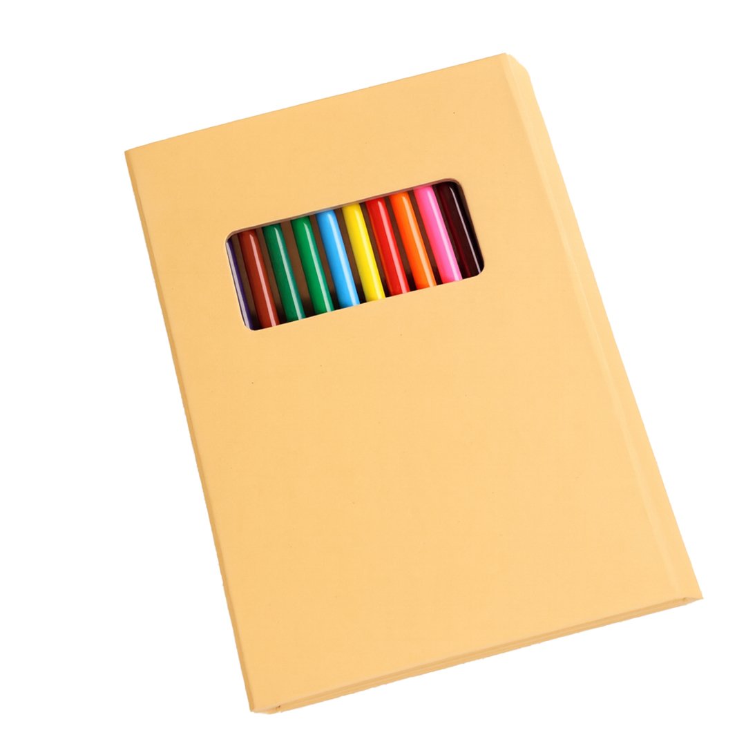 COLOR BOOK – A5 Creative Coloring Set with 50 Patterned Pages & 12 Coloring Pencils for Art on the Go - Image 2